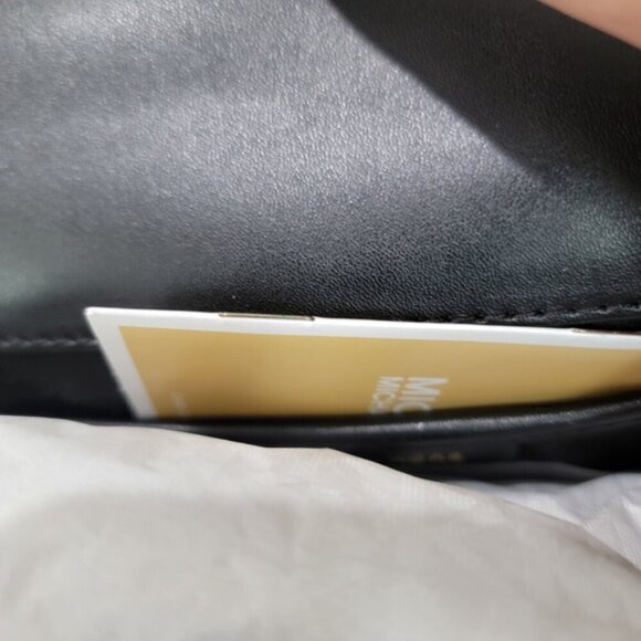 MICHAEL MICHAEL KORS Logo Calf Hair Heather Shoulder Bag - Picture 7 of 11